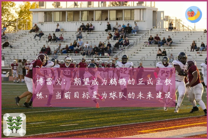 博雷戈：期望成为鹈鹕的正式主教练，当前目标是为球队的未来建设打基础