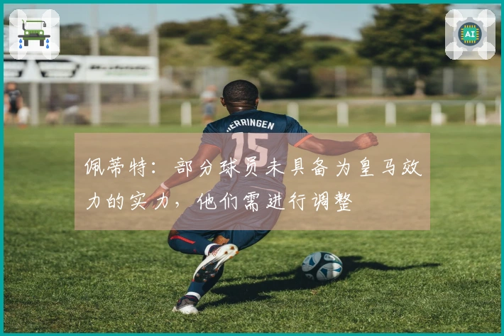 佩蒂特：部分球员未具备为皇马效力的实力，他们需进行调整