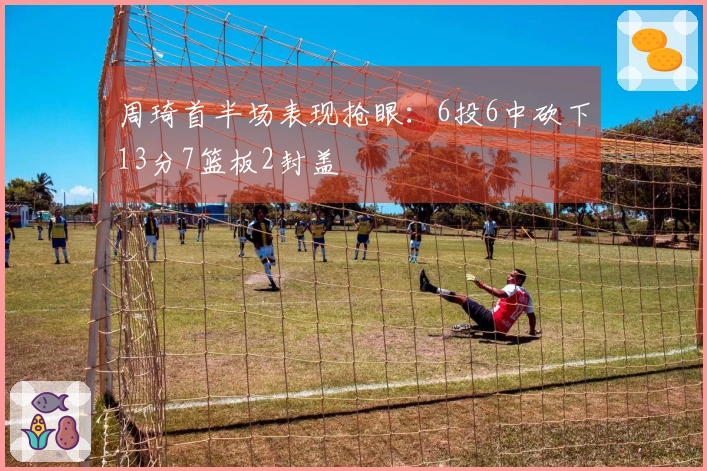 周琦首半场表现抢眼：6投6中砍下13分7篮板2封盖